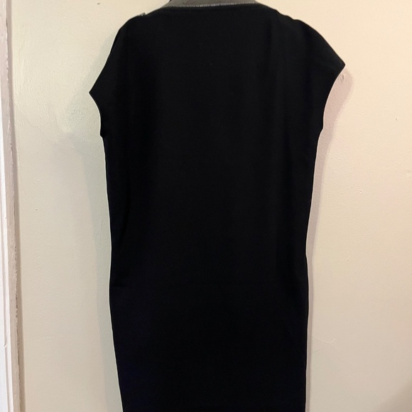 Emporio Armani Zip-Neck Milano Jersey Midi Dress - Picture 7 of 13